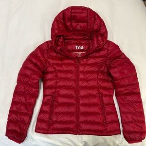 Aritzia TNA Botanie Puffer Packable Goose Down Jacket Size XS